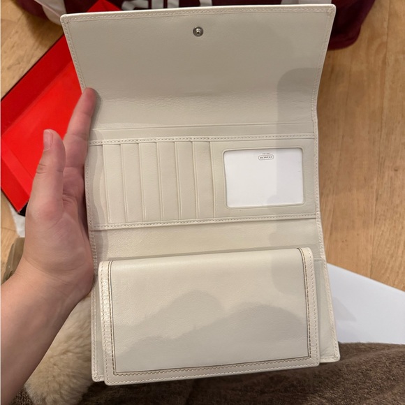 Coach Ivory Leather Clutch - Picture 4 of 5